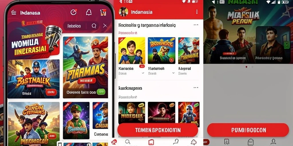 Screenshot menunjukkan karakter utama dalam aksi.