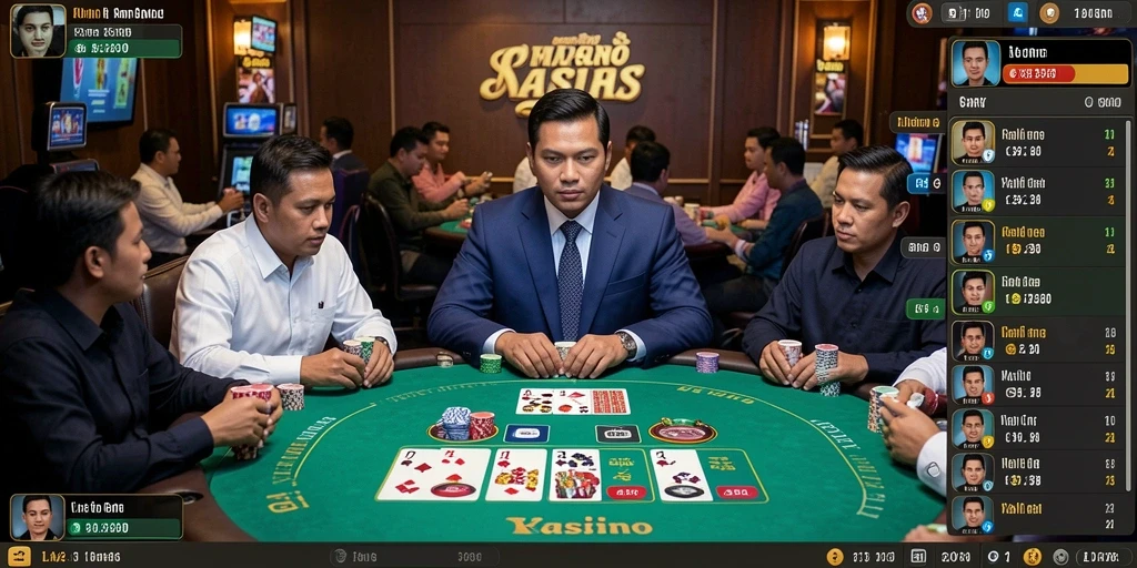 Tampilan awal yang menarik dengan karakter utama.