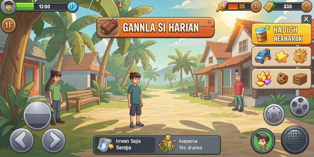Tampilan antarmuka yang user-friendly dan menarik.