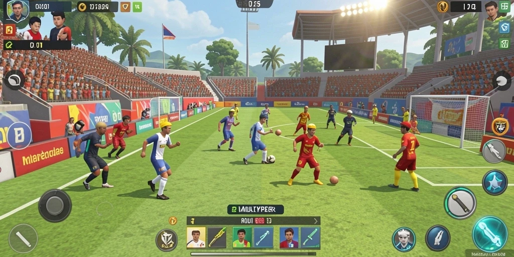 Screenshot menampilkan karakter utama dalam aksi mendebarkan.
