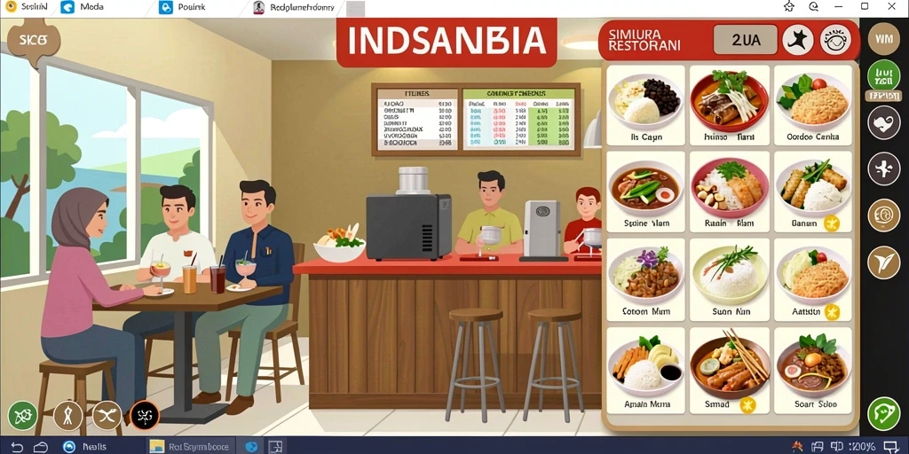 Tampilan antarmuka yang modern dan menarik.