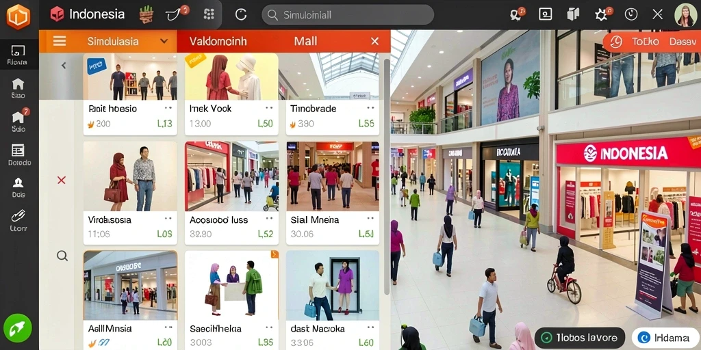 Tampilan antarmuka yang intuitif dan user-friendly.