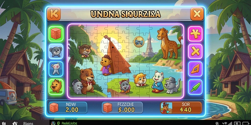 Tangkapan layar menampilkan pemandangan indah dalam game ID66.