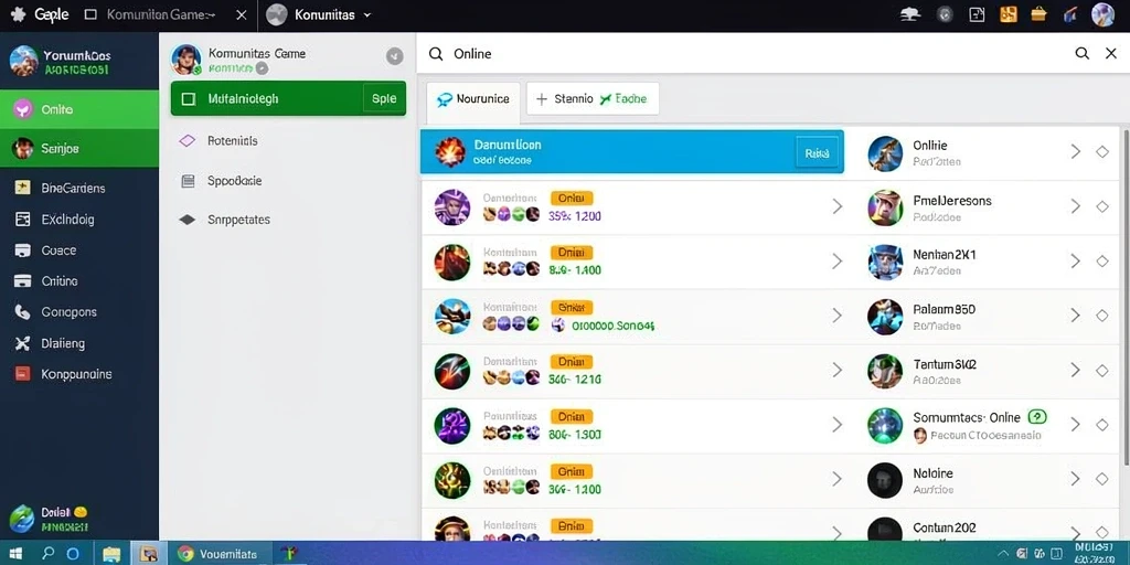 Tangkapan layar fitur gameplay yang menakjubkan.