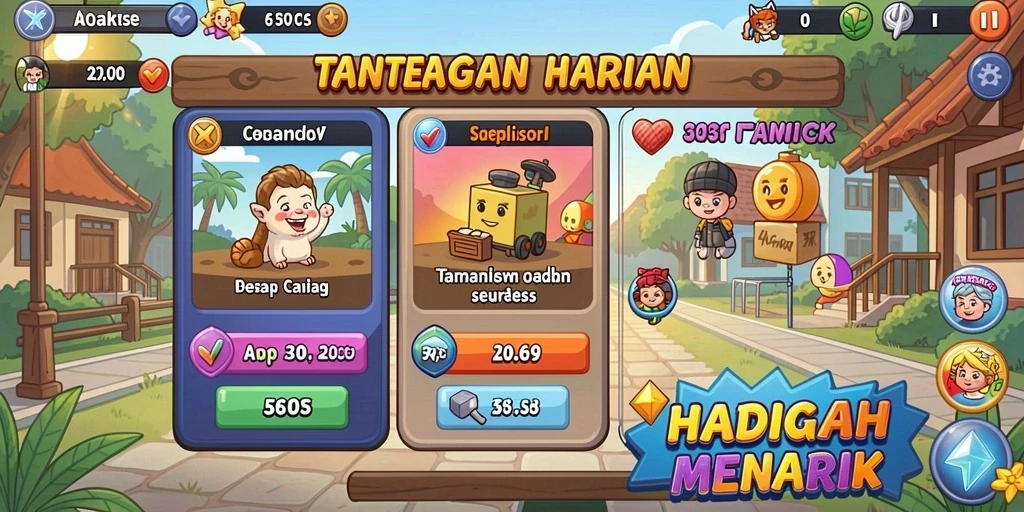 Tampilan antarmuka yang menarik dan mudah digunakan.