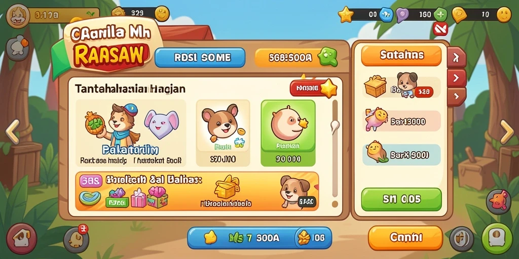 Tampilan antarmuka yang menarik dan mudah digunakan.