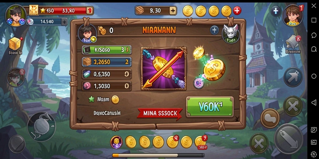 Tampilan awal aplikasi NANASTOTO yang menarik.