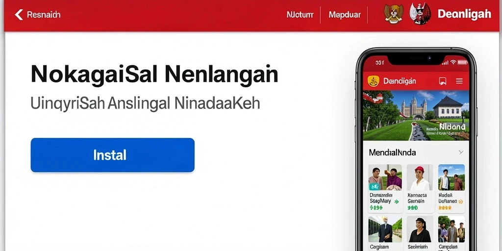Karakter kucing imut tengah beraksi.