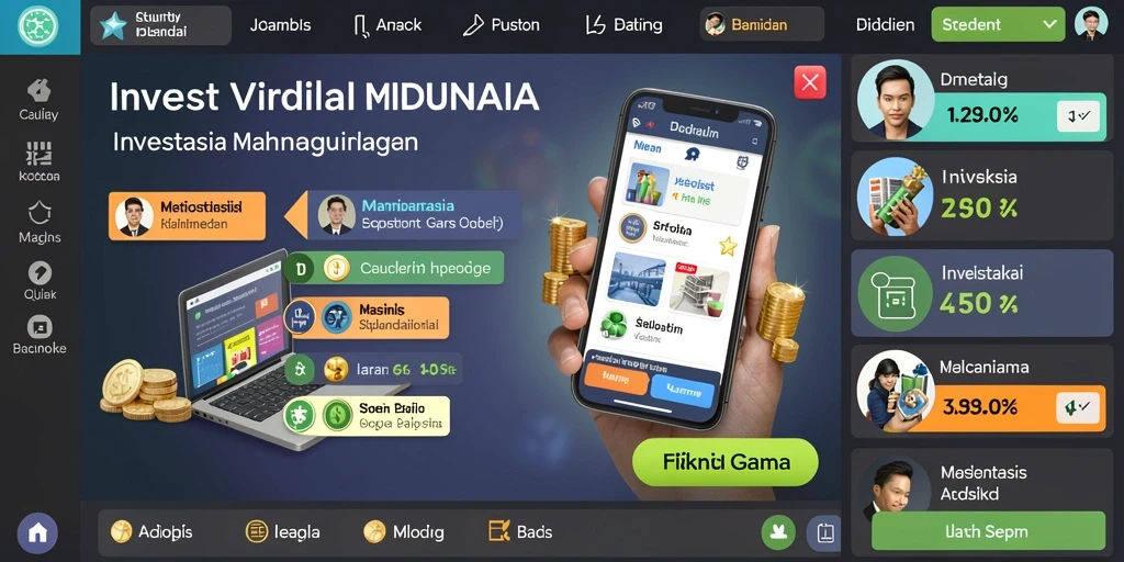 Tangkapan layar petualangan pertama yang mendebarkan.