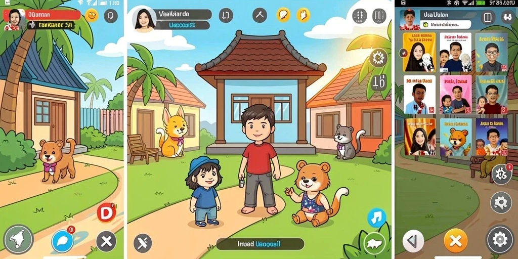 Tampilan antarmuka yang ramah pengguna.