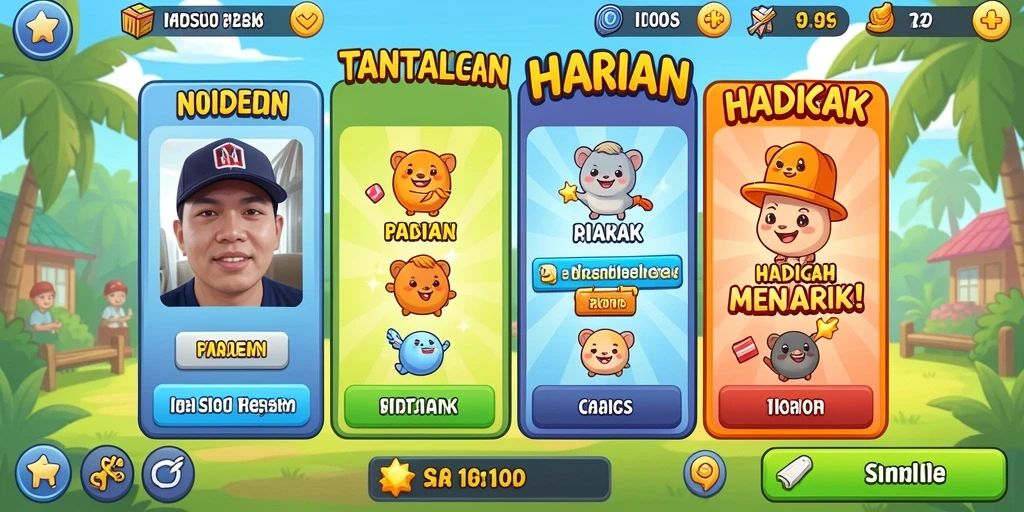 Antarmuka pengguna yang menarik dan mudah digunakan.